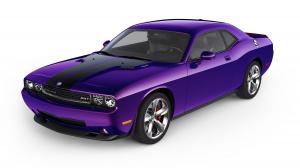 2010 Dodge Challenger R/T Classic Plum Crazy White Stripe
